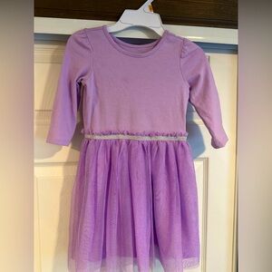 Cat & Jack 5T Purple Tulle Dress